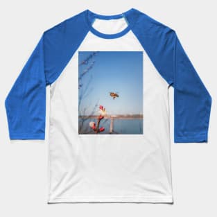 flying Bee Baseball T-Shirt